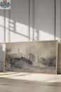 VESTIGES VOILÉS toile étirée - Oeuvre d'art unique pour une décoration intérieure élégante - Shopthatapp.ca
