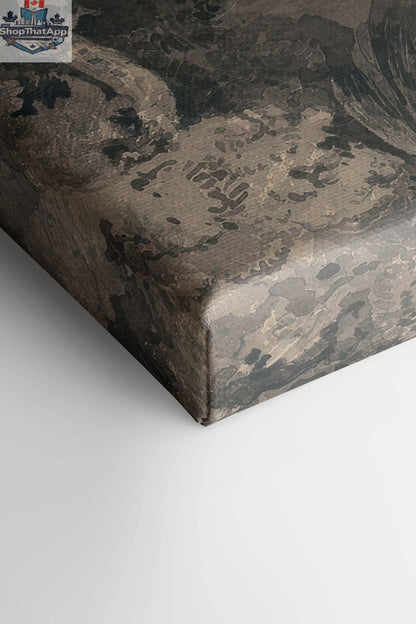 VESTIGES VOILÉS toile étirée - Oeuvre d'art unique pour une décoration intérieure élégante - Shopthatapp.ca