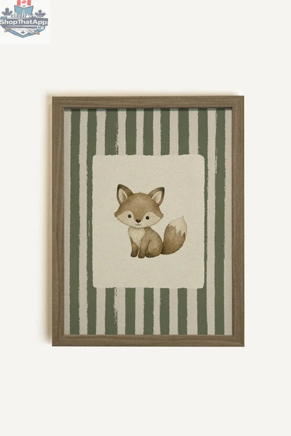 COMPAGNON DES BOIS - Oeuvre sur toile encadrée en rigide avec cadre brun chêne (collective) - Shopthatapp.ca
