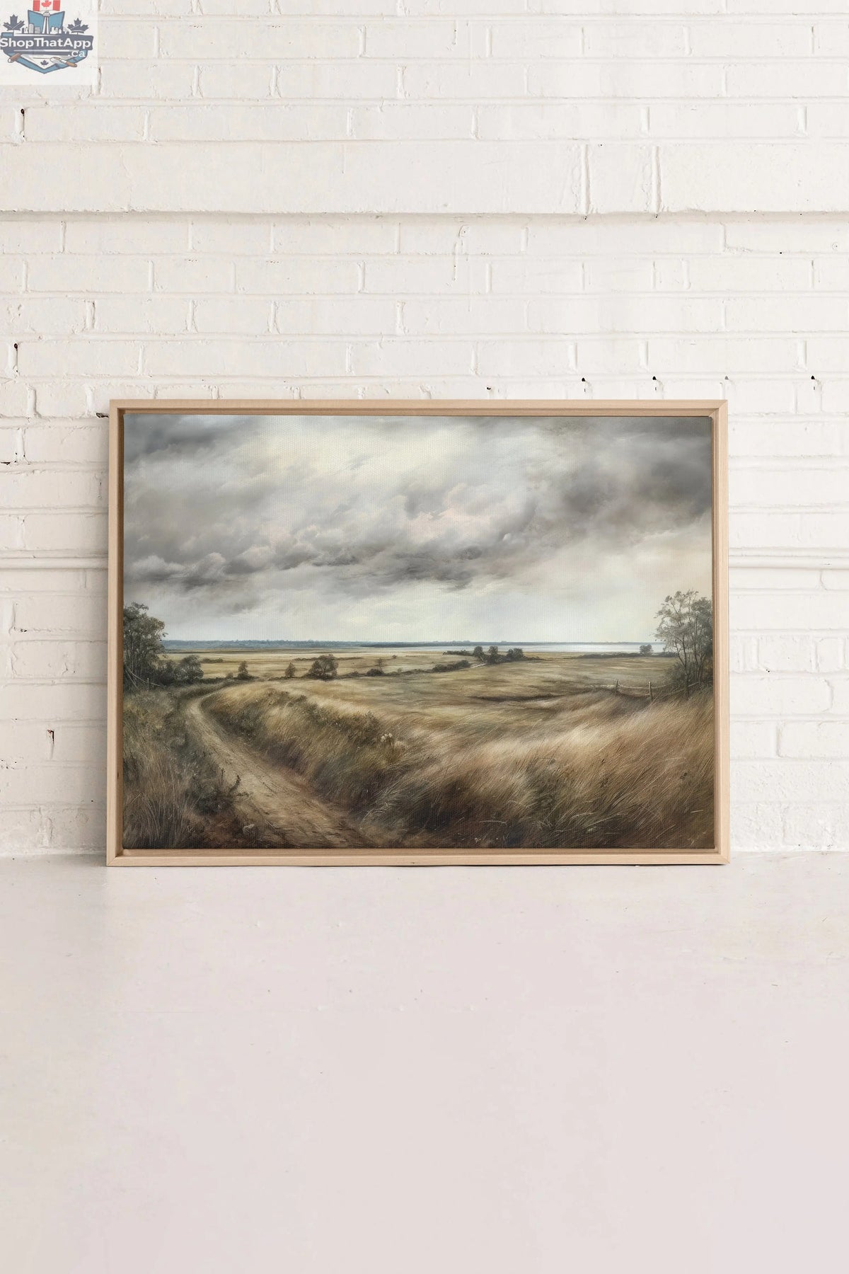 MOODY BREEZES Artwork - Oeuvre sur toile étiré - Shopthatapp.ca