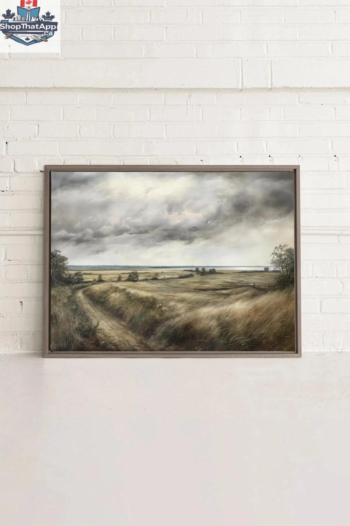 MOODY BREEZES Artwork - Oeuvre sur toile étiré - Shopthatapp.ca