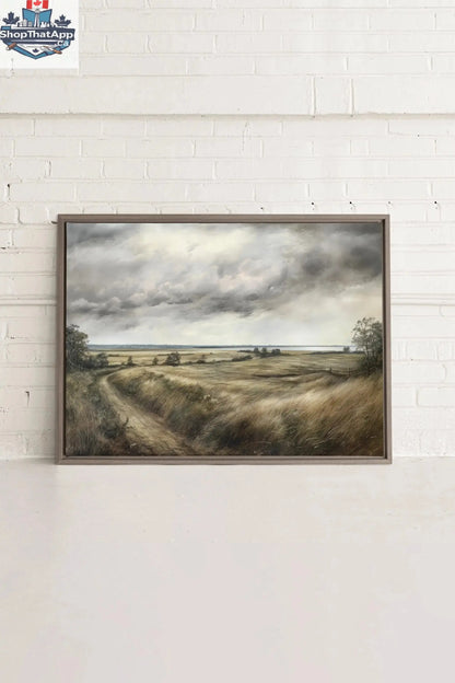 MOODY BREEZES Artwork - Oeuvre sur toile étiré - Shopthatapp.ca