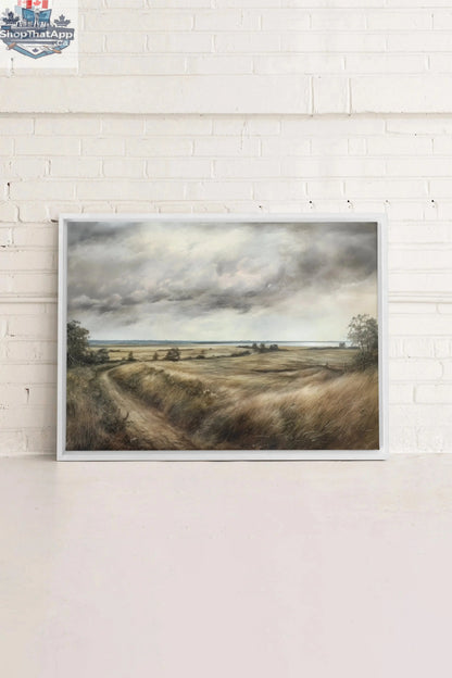 MOODY BREEZES Artwork - Oeuvre sur toile étiré - Shopthatapp.ca