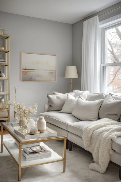 CLOUD-KISSED Oeuvre sur toile : Art moderne décoration intérieure élégante pour votre espace - Shopthatapp.ca