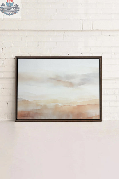 SUNSET STROKES Canvas Art - Oeuvre sur toile étiré - Shopthatapp.ca