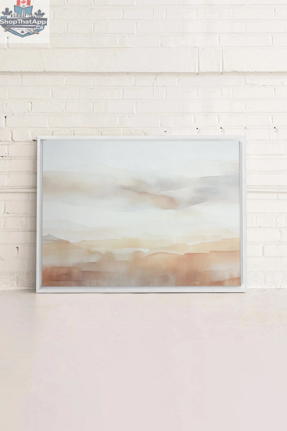 SUNSET STROKES Canvas Art - Oeuvre sur toile étiré - Shopthatapp.ca
