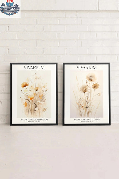 Combinaison Vivarium Imprimée avec 2 Toiles Imprimées - Shopthatapp.ca