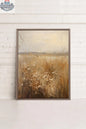 FIELDSCAPE Peinture sur Toile Paysage - Art Unique pour Décoration d'Intérieur avec Champs de Paysage - Shopthatapp.ca