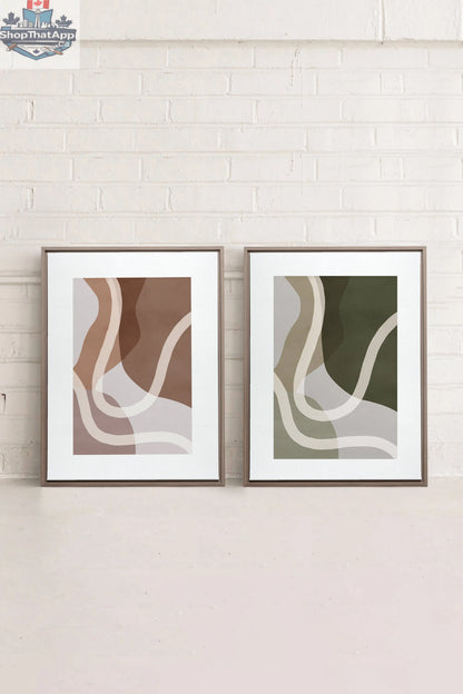 COMBINAISON AUTOMNE IMPRIMÉE WHIRL (2 TOILES IMPRIMÉES) - Shopthatapp.ca