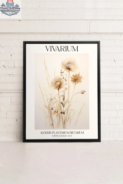 HERBARIUM REVERIE Artwork - Oeuvre sur toile étiré - Shopthatapp.ca