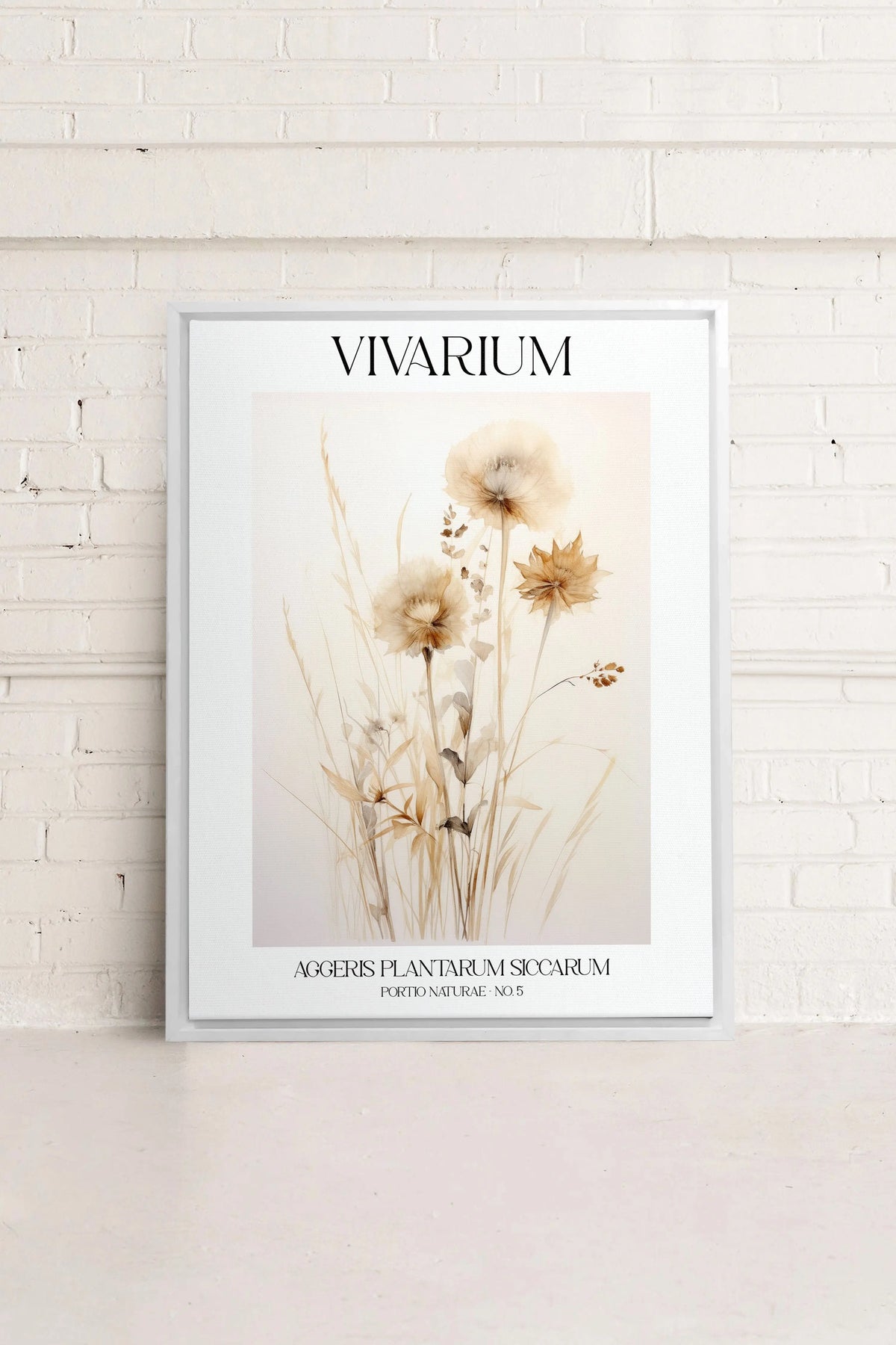 HERBARIUM REVERIE Artwork - Oeuvre sur toile étiré - Shopthatapp.ca