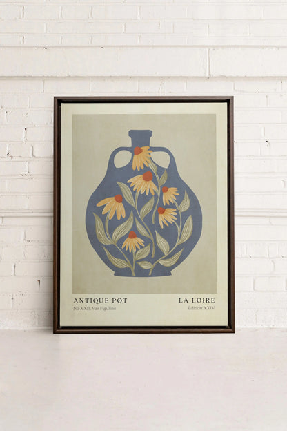 LA LOIRE - Oeuvre sur toile élégante pour une décoration intérieure raffinée - Shopthatapp.ca