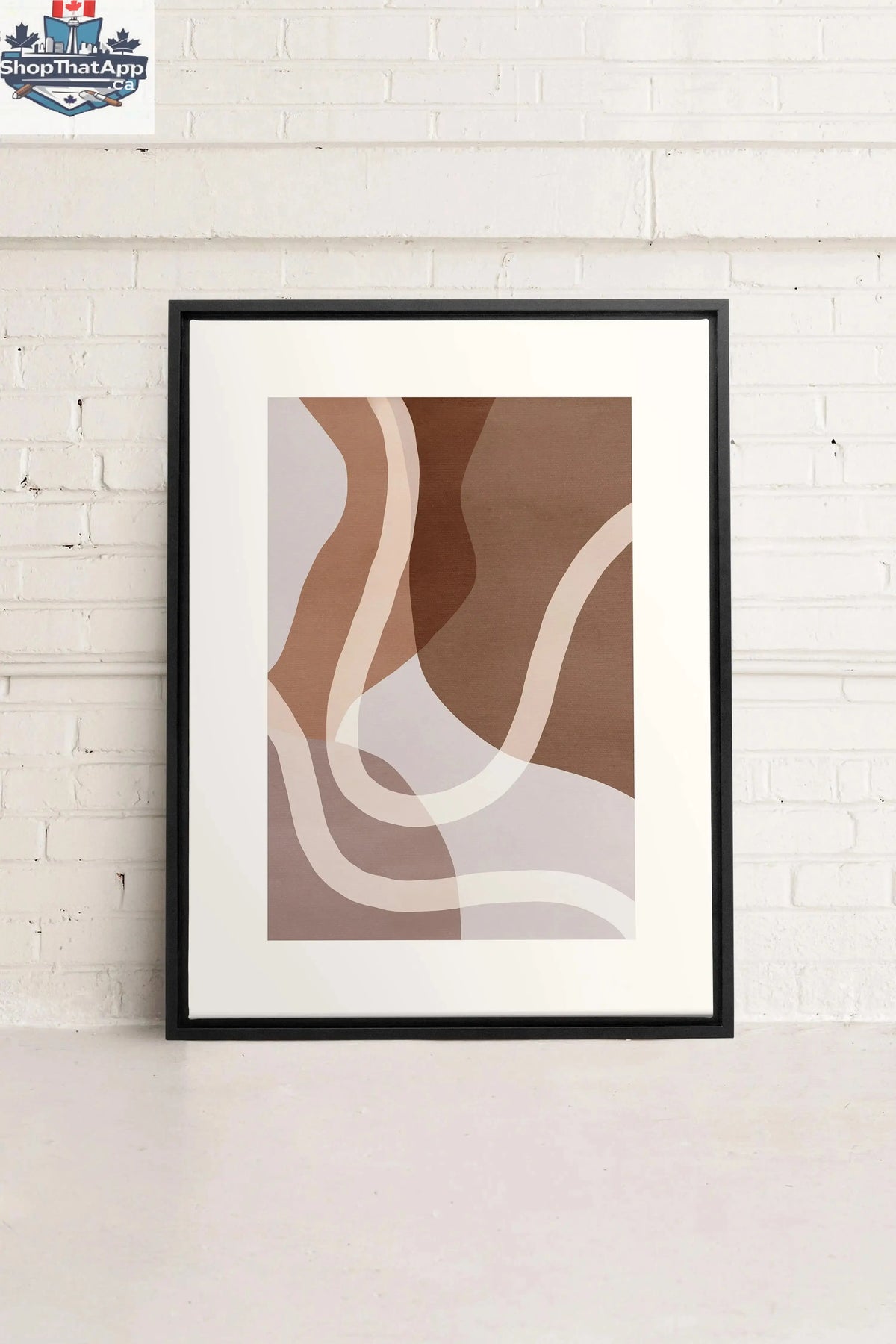 AUTUMN WHIRL - Tableau automnal étiré sur toile - Shopthatapp.ca
