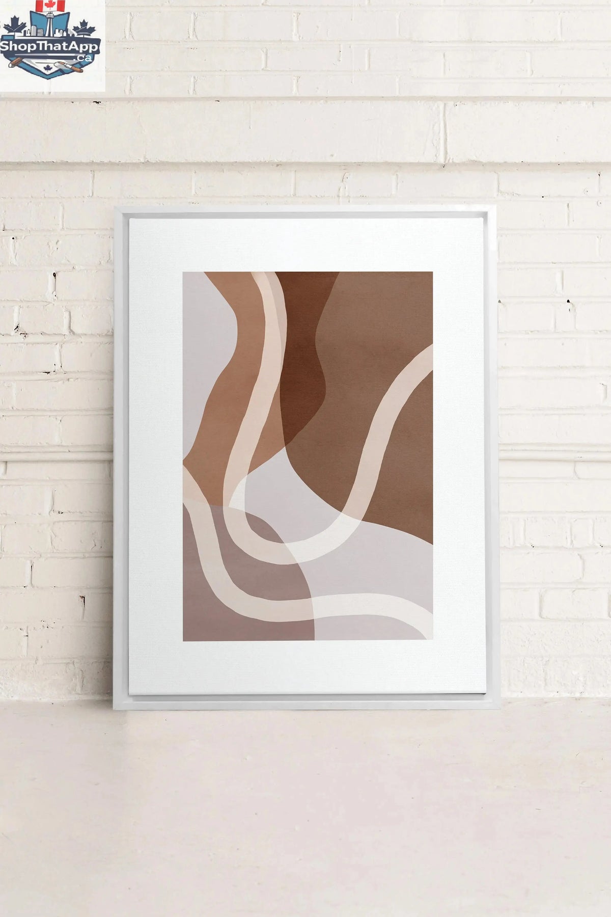 AUTUMN WHIRL - Tableau automnal étiré sur toile - Shopthatapp.ca