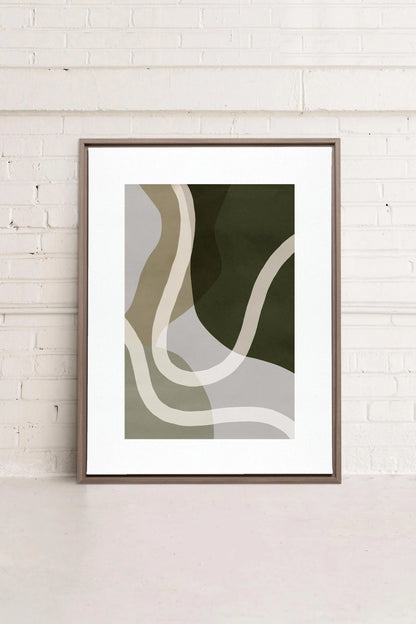 AUTUMN WHIRL - Tableau automnal étiré sur toile - Shopthatapp.ca