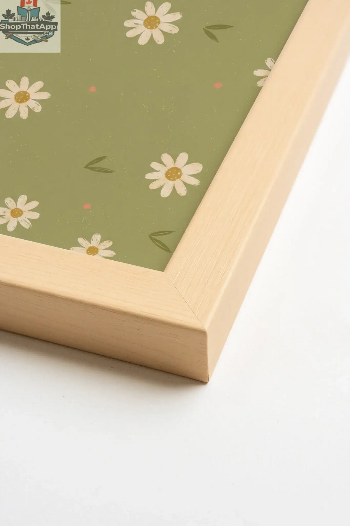 RÊVE DE MARGUERITE - INFINITE PERSPECTIVES Canvas Artwork, Oeuvre sur Toile Rigide, Encadré Naturel Clair (Collective) - Shopthatapp.ca