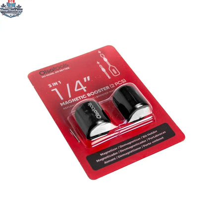 Olsa Tools Canada magnetizer and demagnetizer tool with ring and screwdriver bit holder for enhanced tool performance.