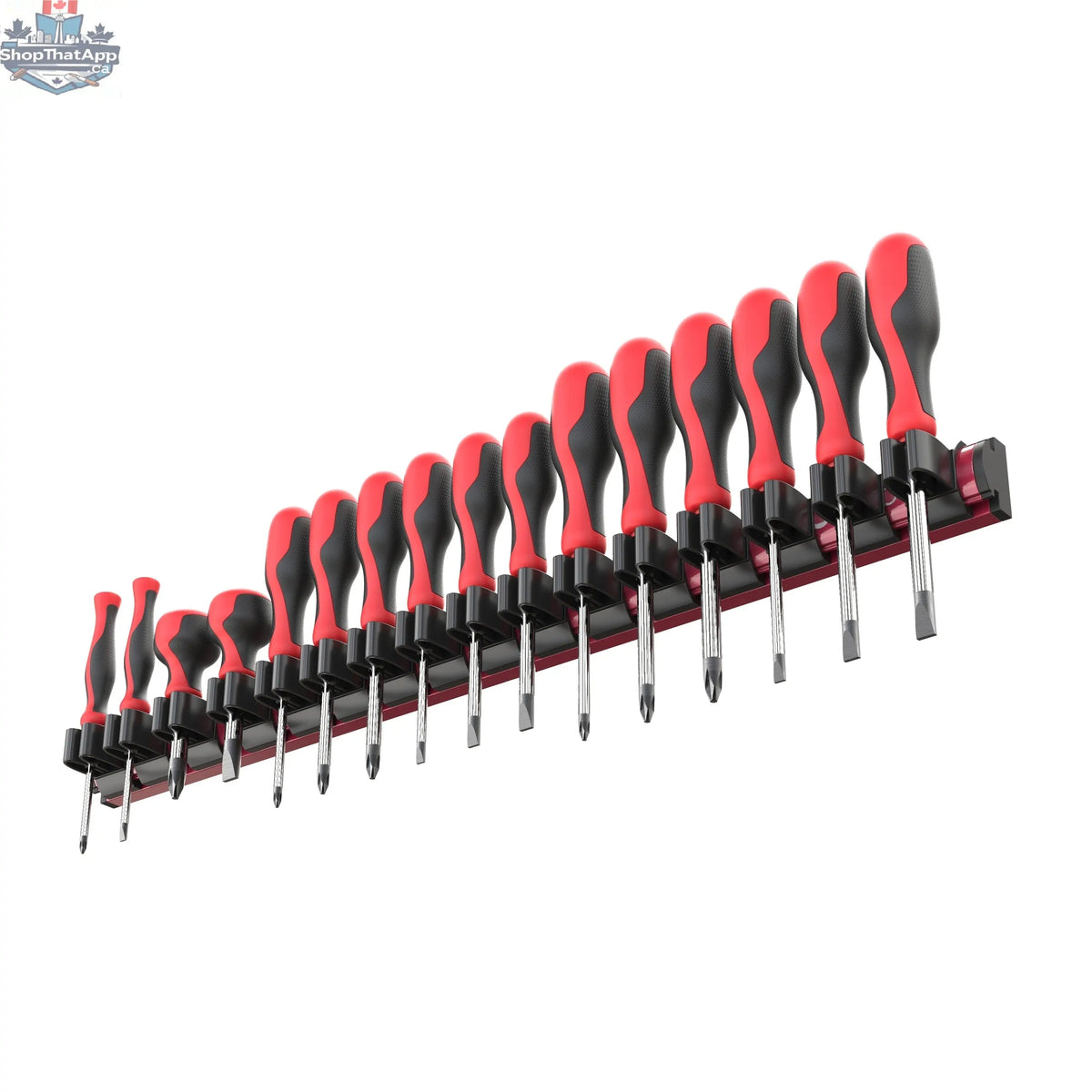 Magnetic Screwdriver Organizer - Efficient Magnetic Screwdriver Holder for Easy Tool Access - Shopthatapp.ca