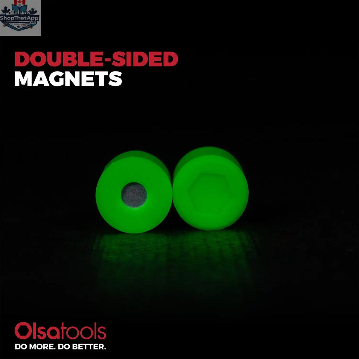 Magnetic Silicone Buttons 10pc Set - Strong Non-Scratch Magnets - Shopthatapp.ca