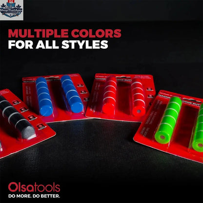 Magnetic Silicone Buttons 10pc Set - Strong Non-Scratch Magnets - Shopthatapp.ca