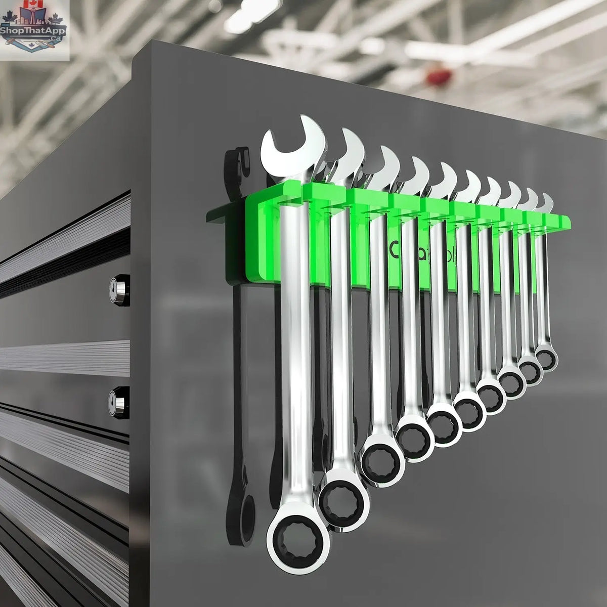 Magnetic Tool Organizer - Durable Magnetic Wrench Holder for Efficient Workspace Management - Shopthatapp.ca