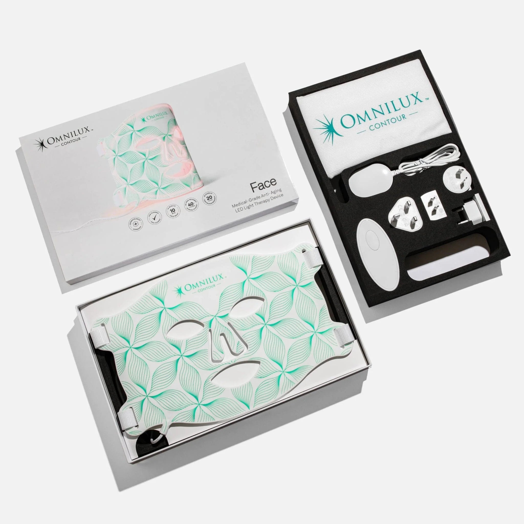 Omnilux Contour Face - Red Light + Infrared Light Therapy - Shopthatapp.ca