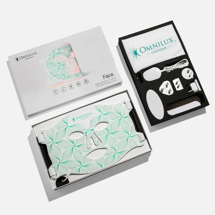 Omnilux Contour Face - Red Light + Infrared Light Therapy (MEN) - Shopthatapp.ca