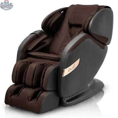 Osaki Canada OS Champ Massage Chair with padded armrests and reclining features, designed for full-body relaxation.