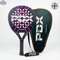 PDX Aurora Beginner Padel Racket | Complimentary Racket Carrier Bag | 30% Carbon 70% Fibreglass | 355g Round | Control - Shopthatapp.ca