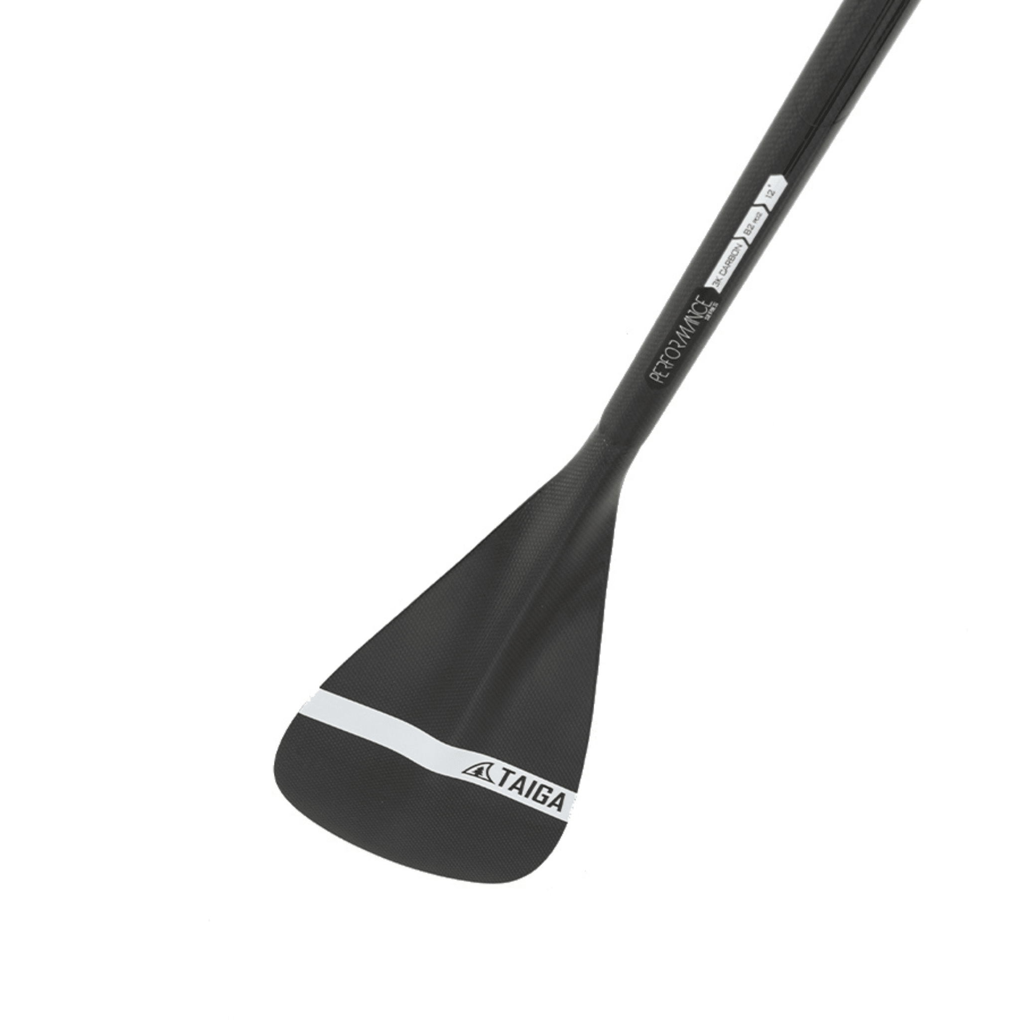 PERFORMANCE PADDLE - ALL CARBON BLACK - Adjustable 2 or 3 pieces