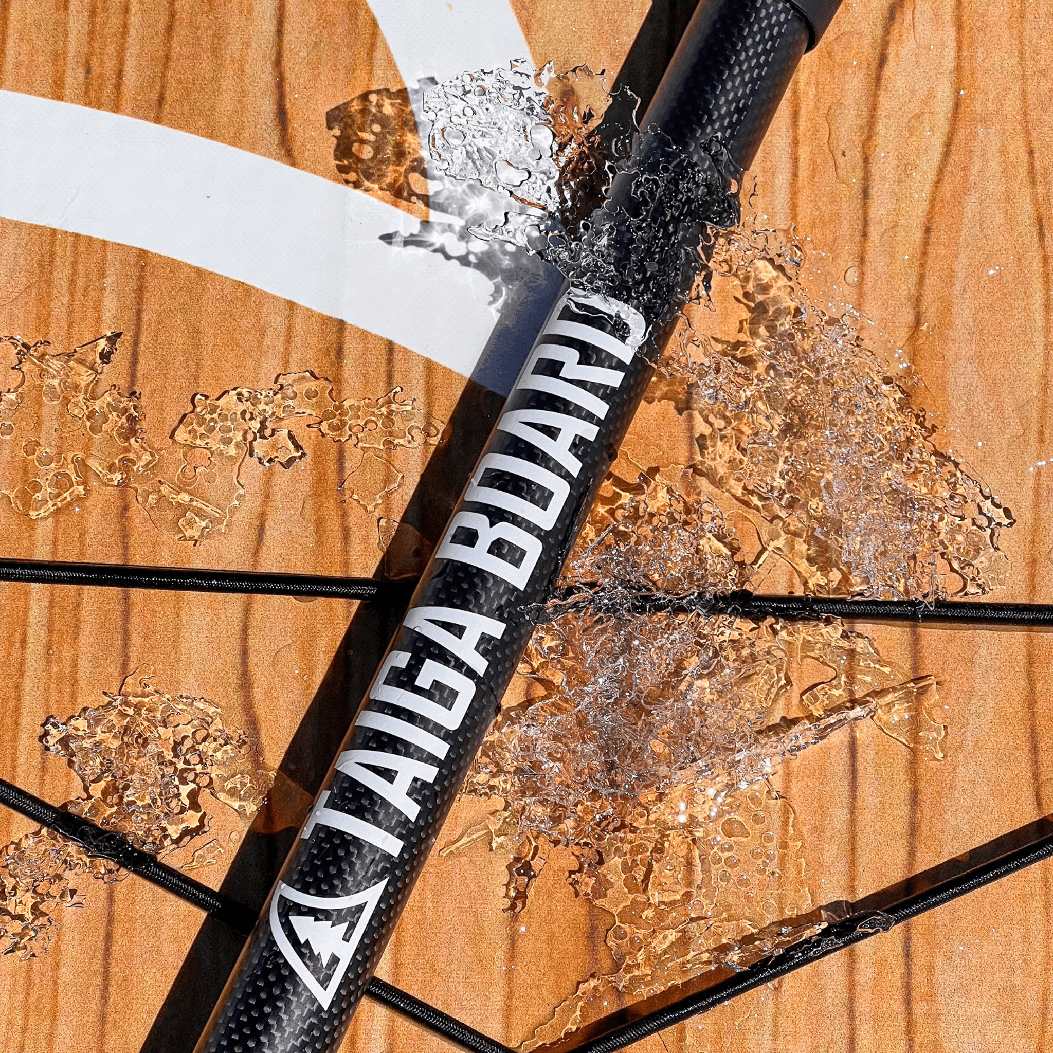 PERFORMANCE PADDLE - ALL CARBON BLACK - Adjustable 2 or 3 pieces