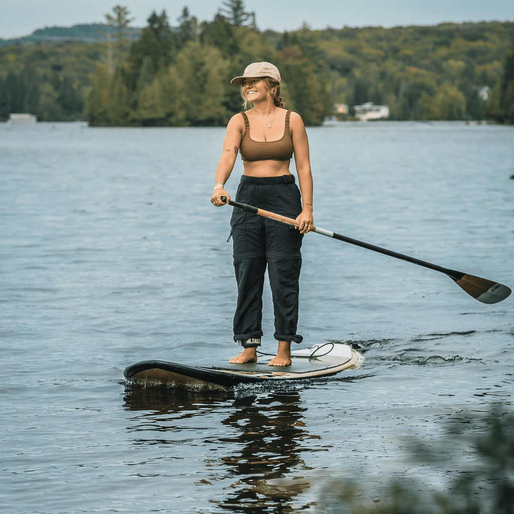 PERFORMANCE PADDLE - CARBON WOOD - Adjustable 2 or 3 pieces