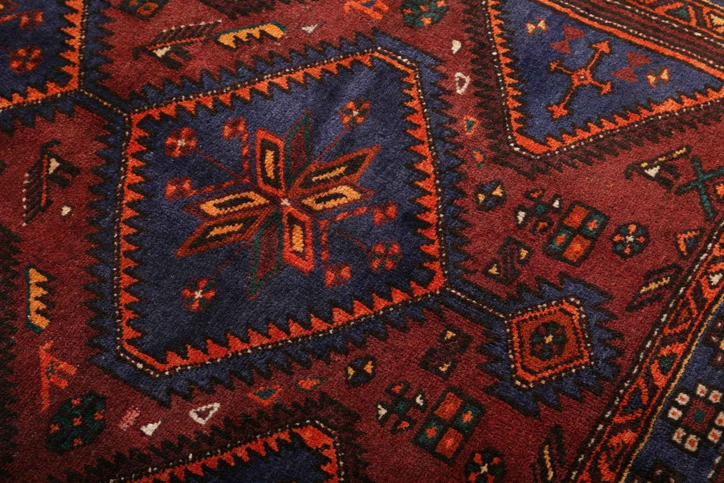 Persian Hamadan Rug | 4' 6" x 7' 3"