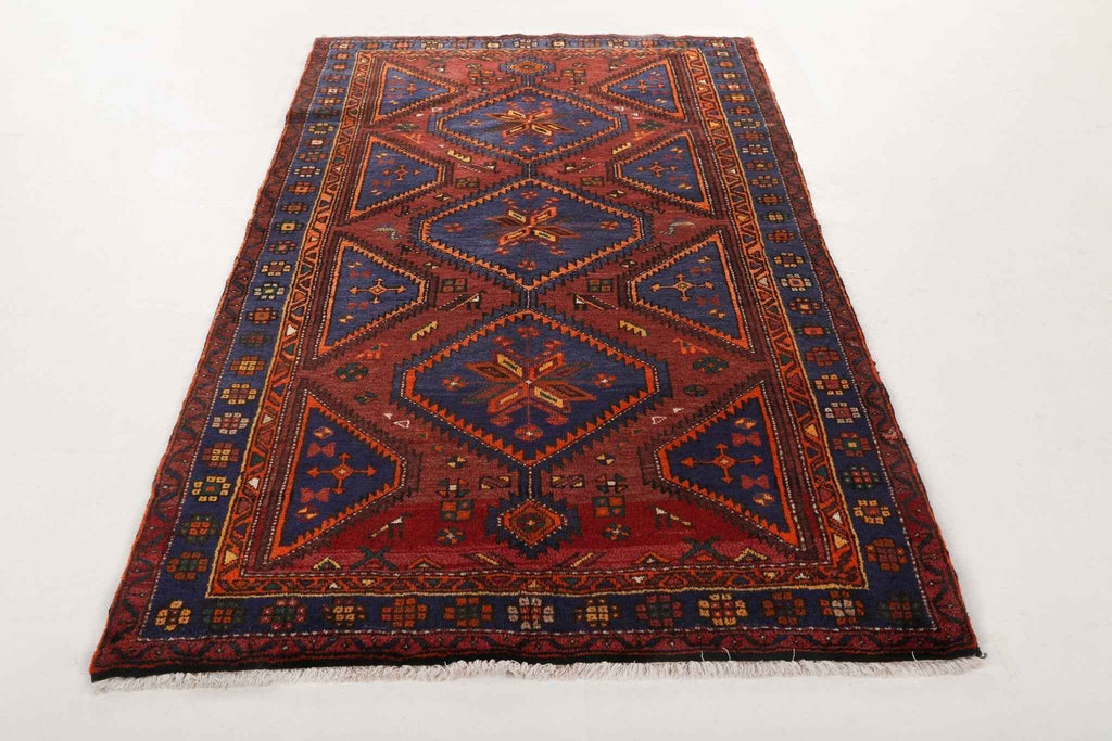 Persian Hamadan Rug | 4' 6" x 7' 3"