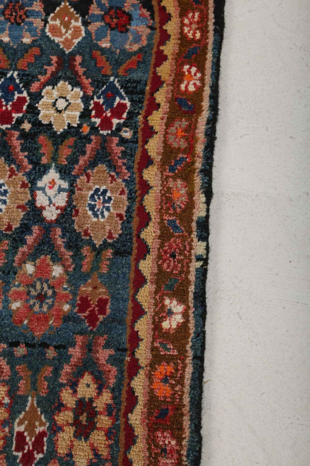 Persian Hamadan Runner Rug | 3' 9" x 9' 2"