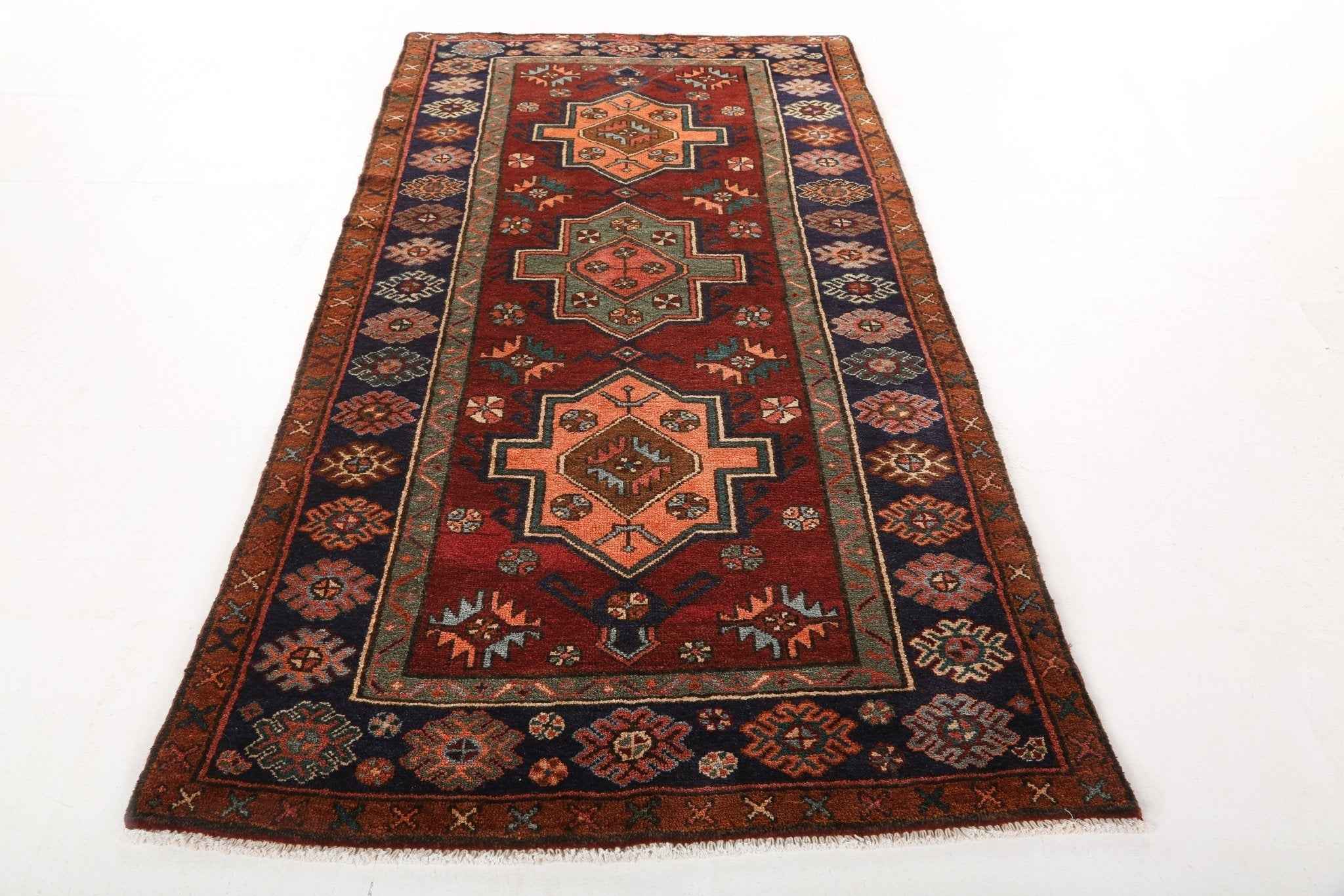 Persian Jozan Rug | 3' 11" x 7' 8"