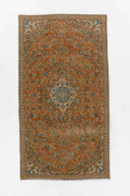 Persian Kashan Rug | 4' 3" x 8' 5"