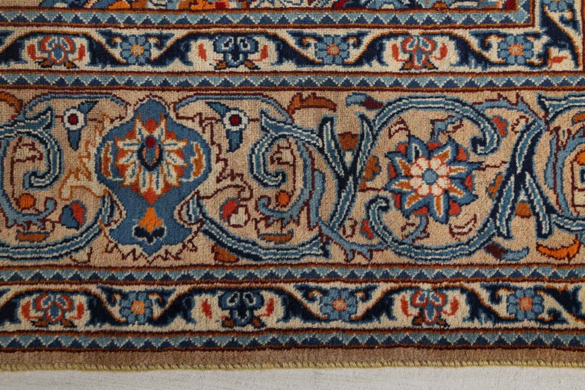 Persian Kashmar Rug | 6' 7" x 9' 4"
