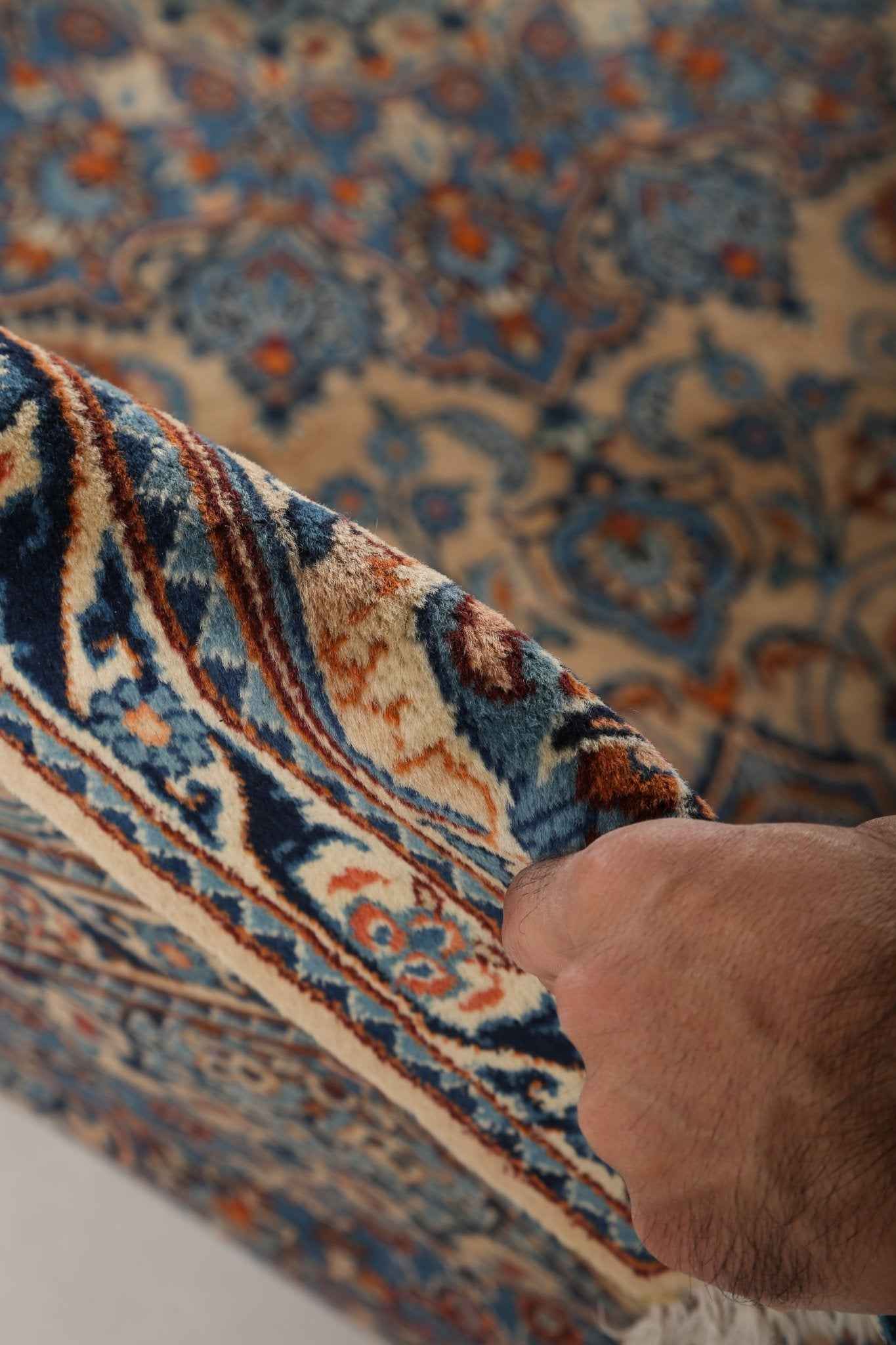 Persian Kashmar Rug | 6' 7" x 9' 4"