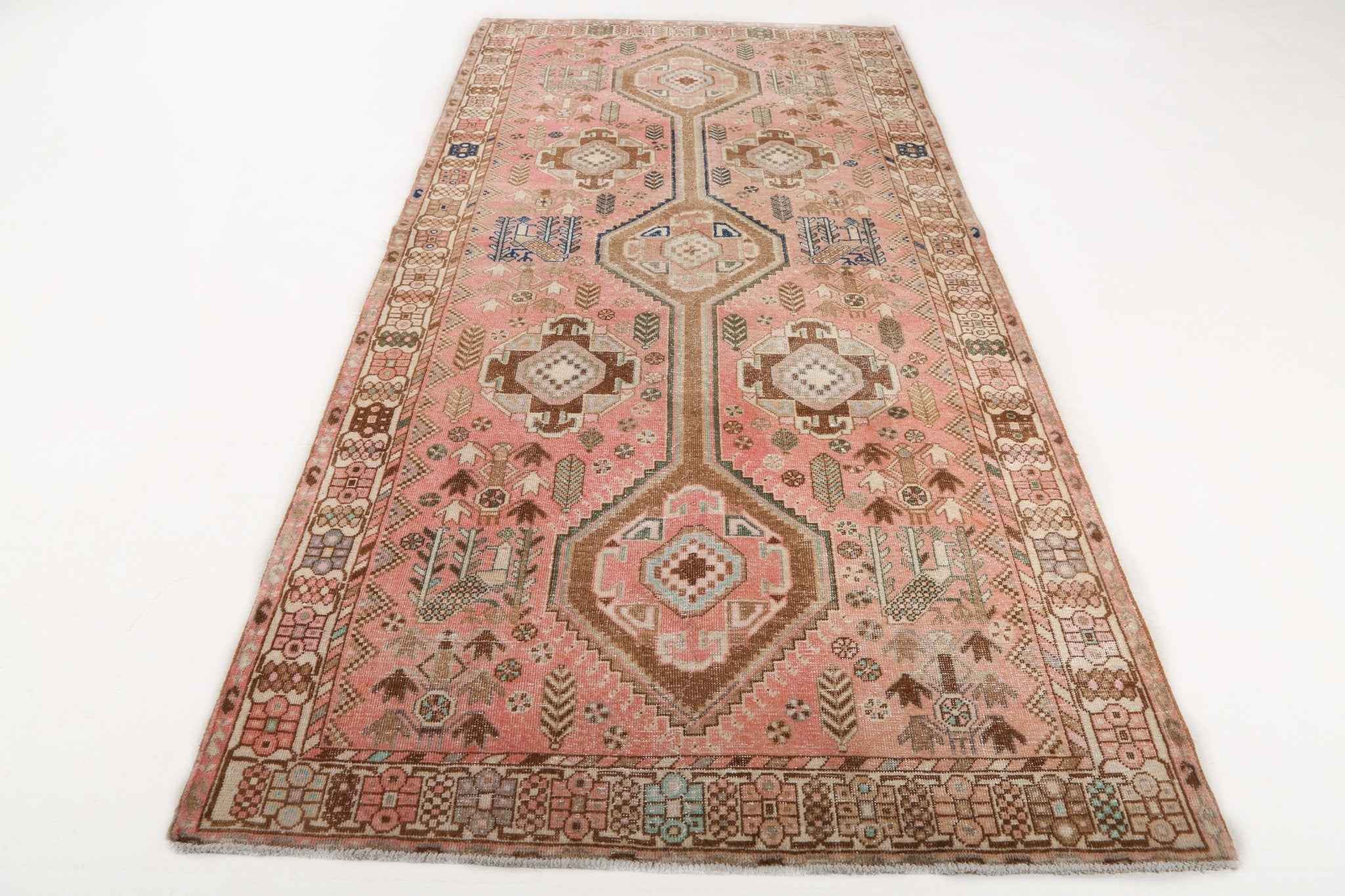 Persian Mahal Rug | 4' 9" x 9' 5"