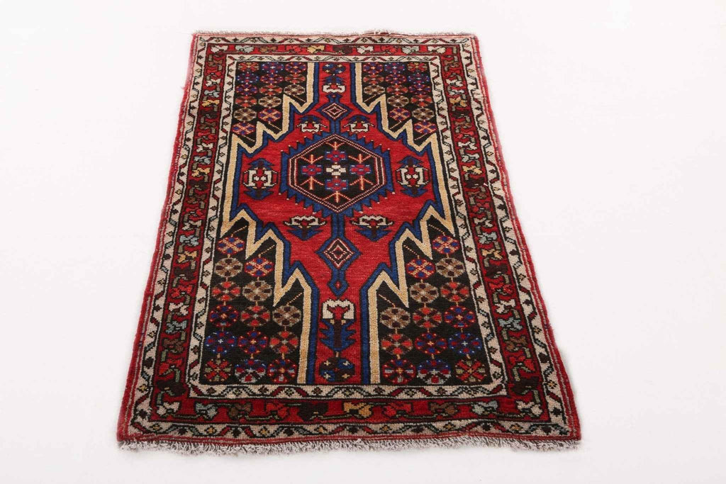 Persian Mazlaghan Rug | 2' 7" x 4' 2"