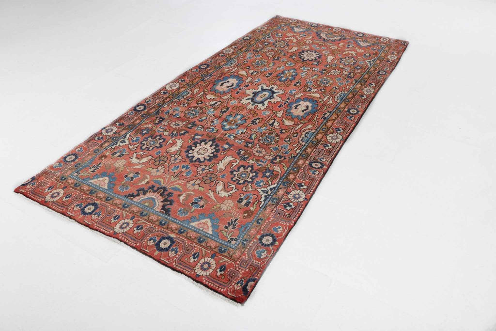 Persian Nanaj Runner Rug | 3' 11" x 9'