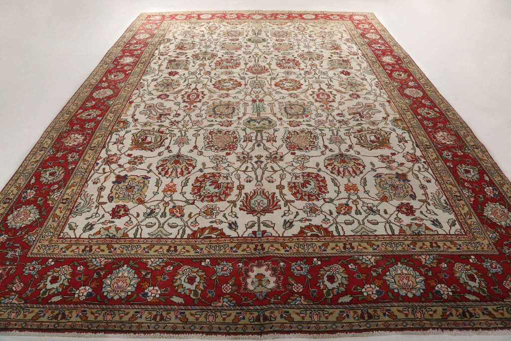 Persian Tabriz Rug | 9' 5" x 12' 10"