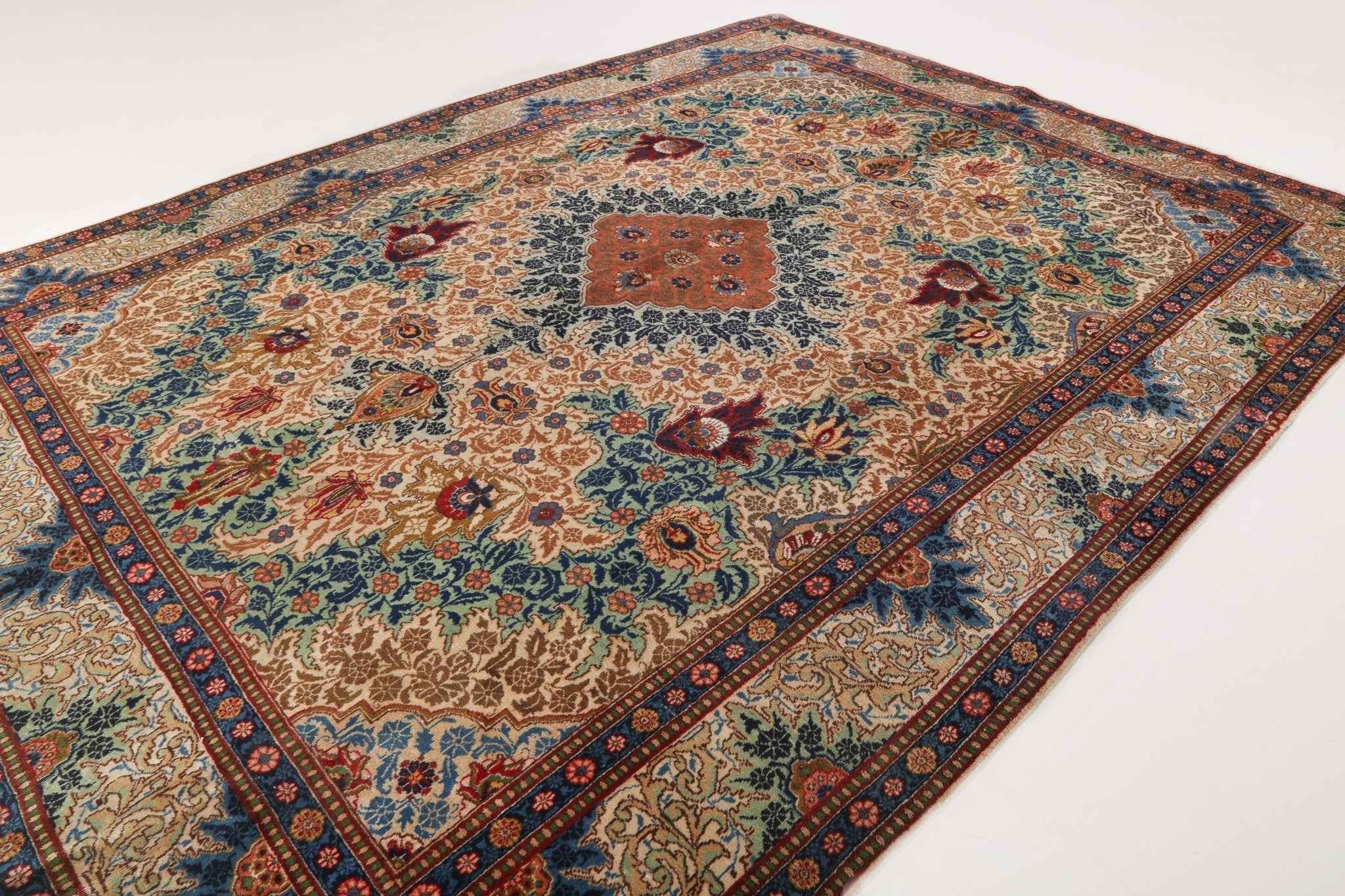 Persian Tabriz Rug | 9' 5" x 12' 8"