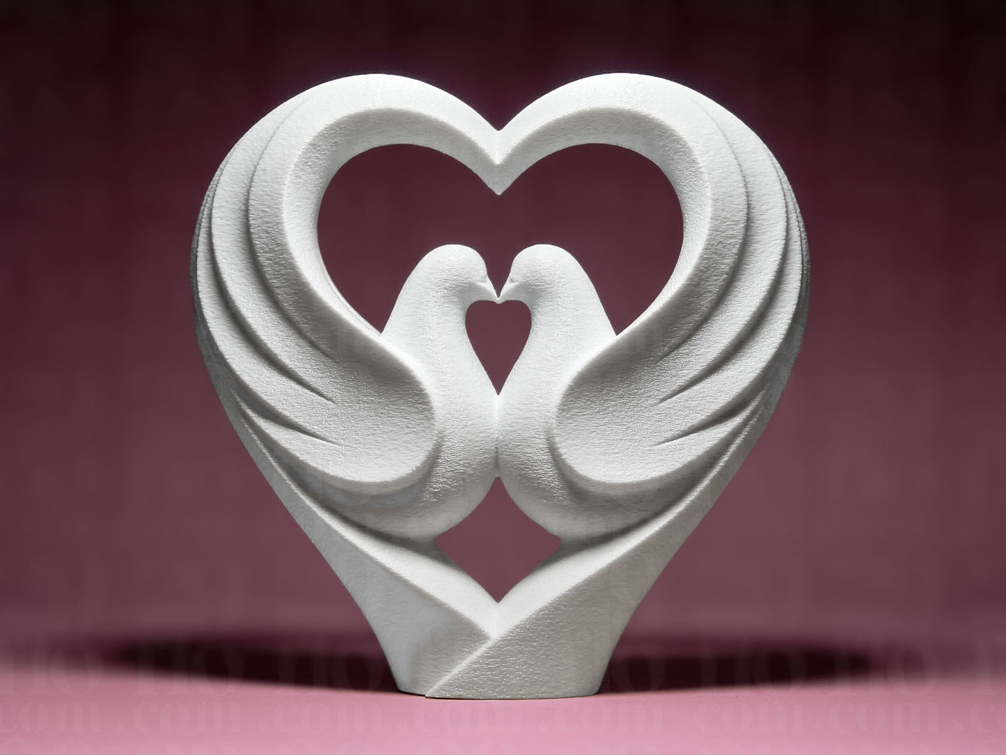 Doves to Heart Love Series - Celebrate Your Love with Exquisite Art - Shopthatapp.ca