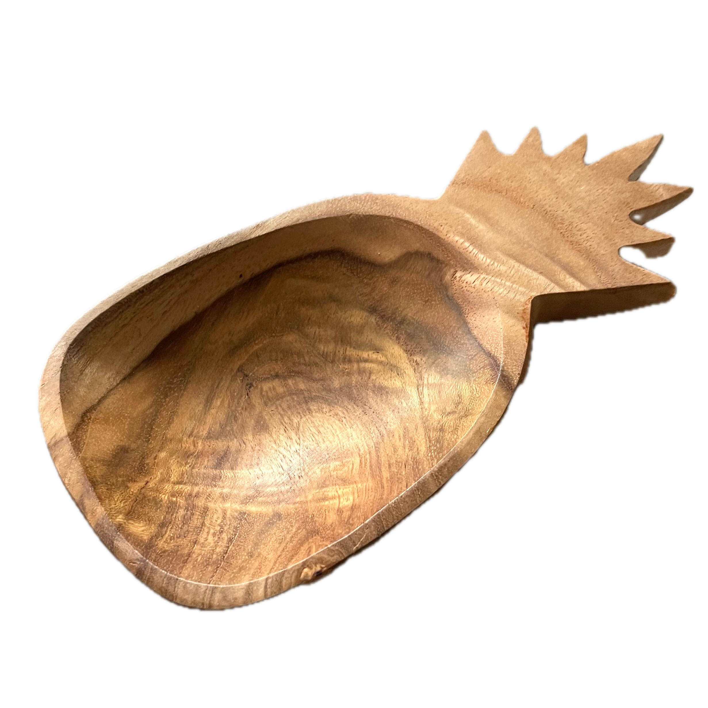Small Wooden Pineapple Bowl - Shopthatapp.ca