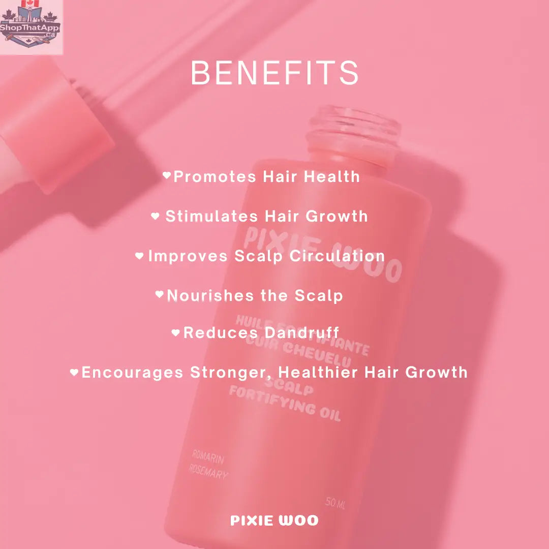 Pre-Wash Scalp Oil with Rosemary for Fortified Hair - Shopthatapp.ca