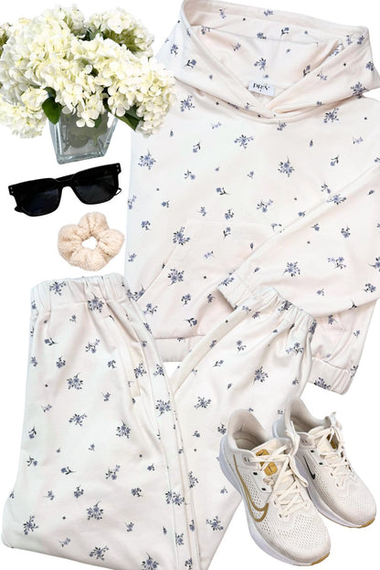 Posie Luxeflow Floral Leisure Set - Soft Everyday 2PC in Floral Design - Shopthatapp.ca