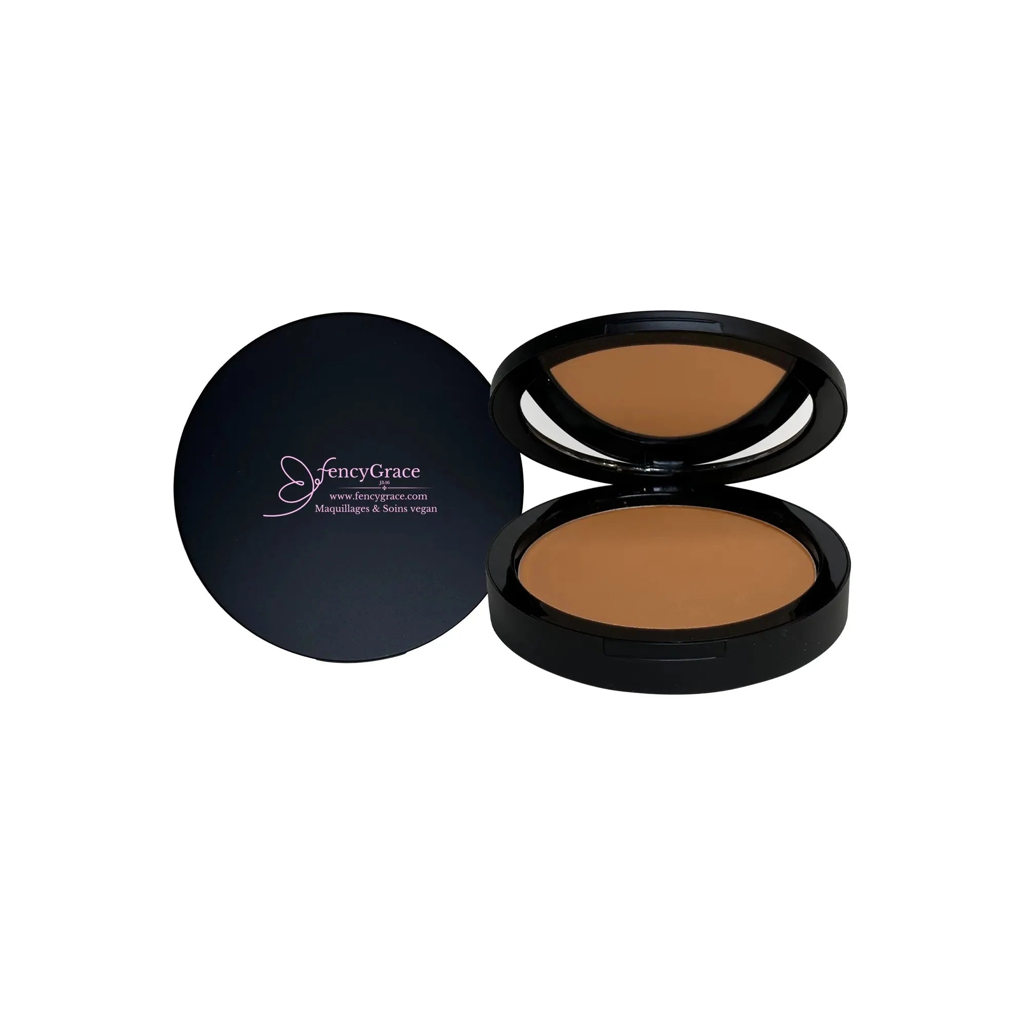 Poudre Compacte Vegan FencyGrace Grace 127 – Fini Mat Haute Performance - Shopthatapp.ca