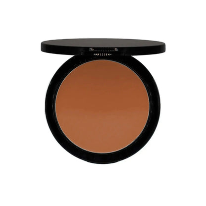 FencyGrace vegan compact powder in shade Grace 127 with matte finish, high-performance face makeup product.